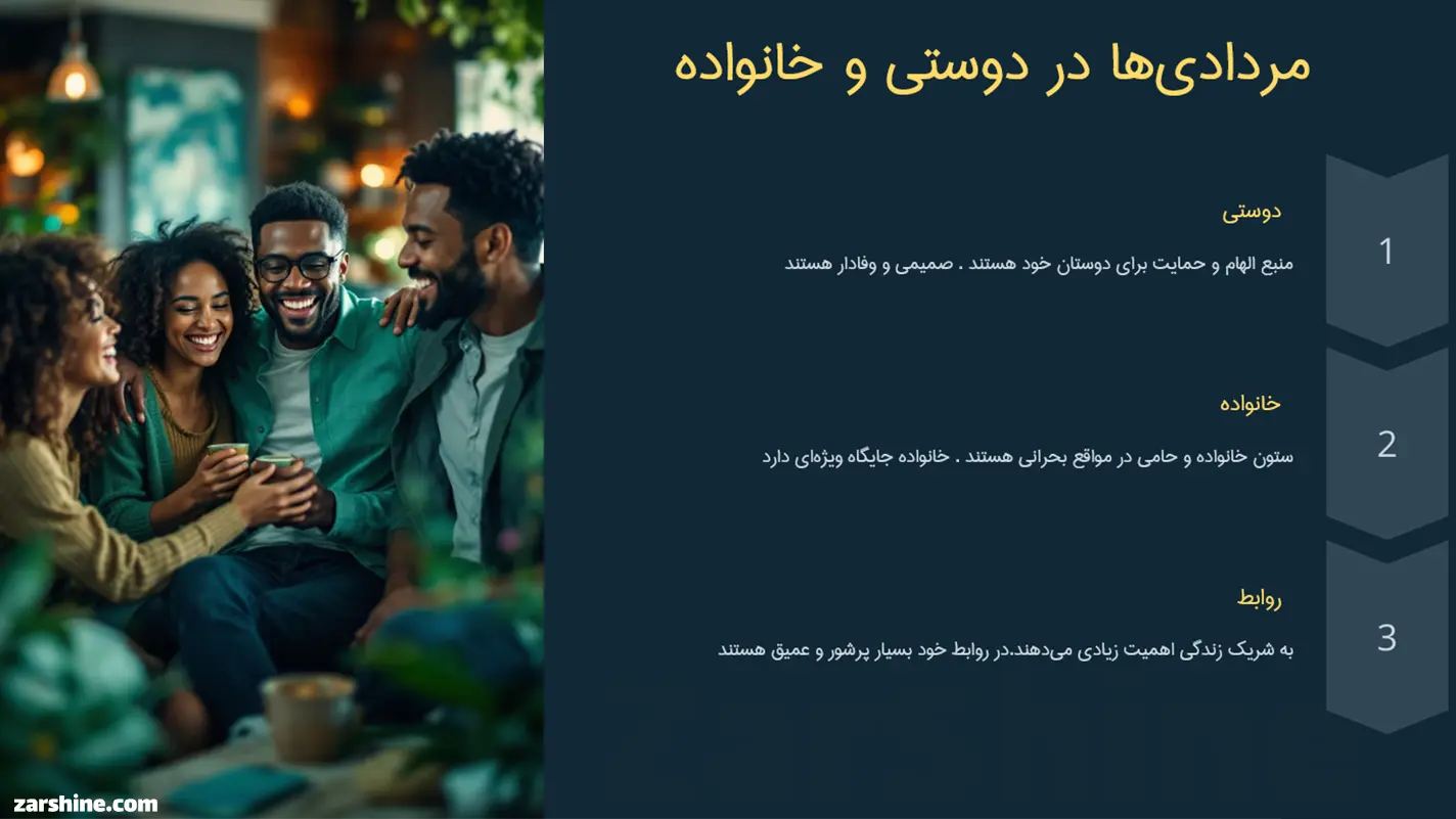 مردادیها در دوستی